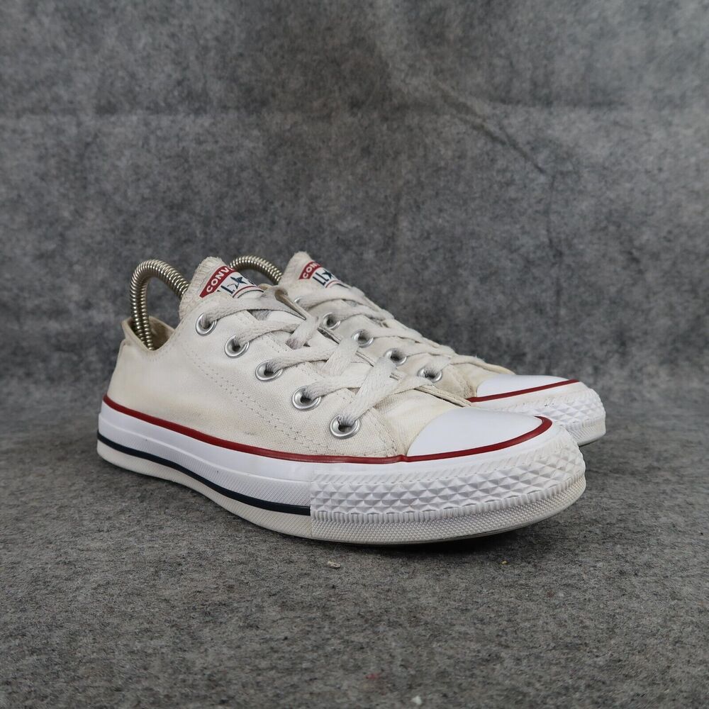 Converse Shoes Womens 6 Sneakers Chuck Taylor All Star Classic White Canvas Low